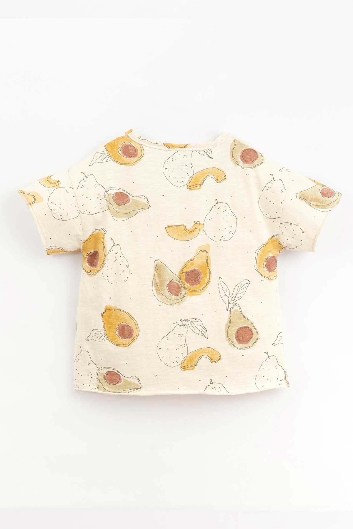 T-Shirt mit Avocado-Print
