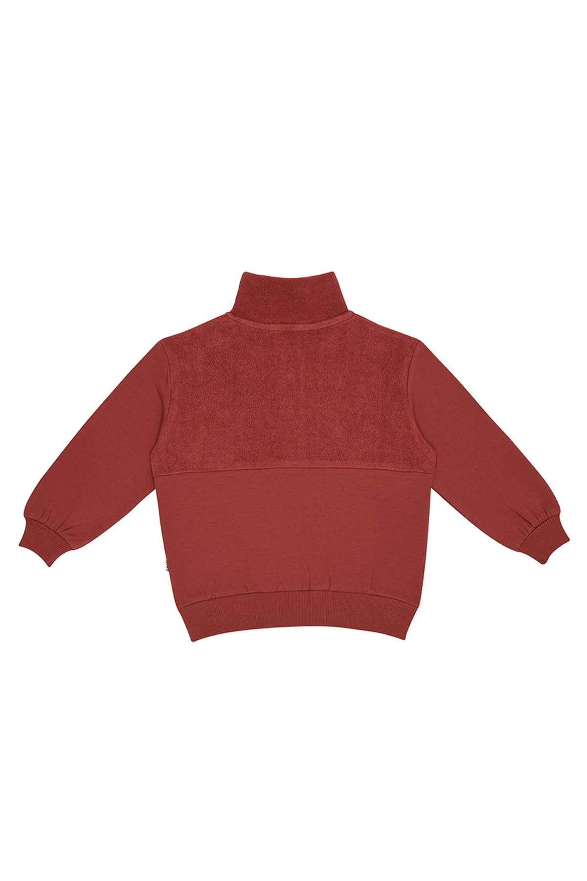 Zip Sweater - Rustic Red